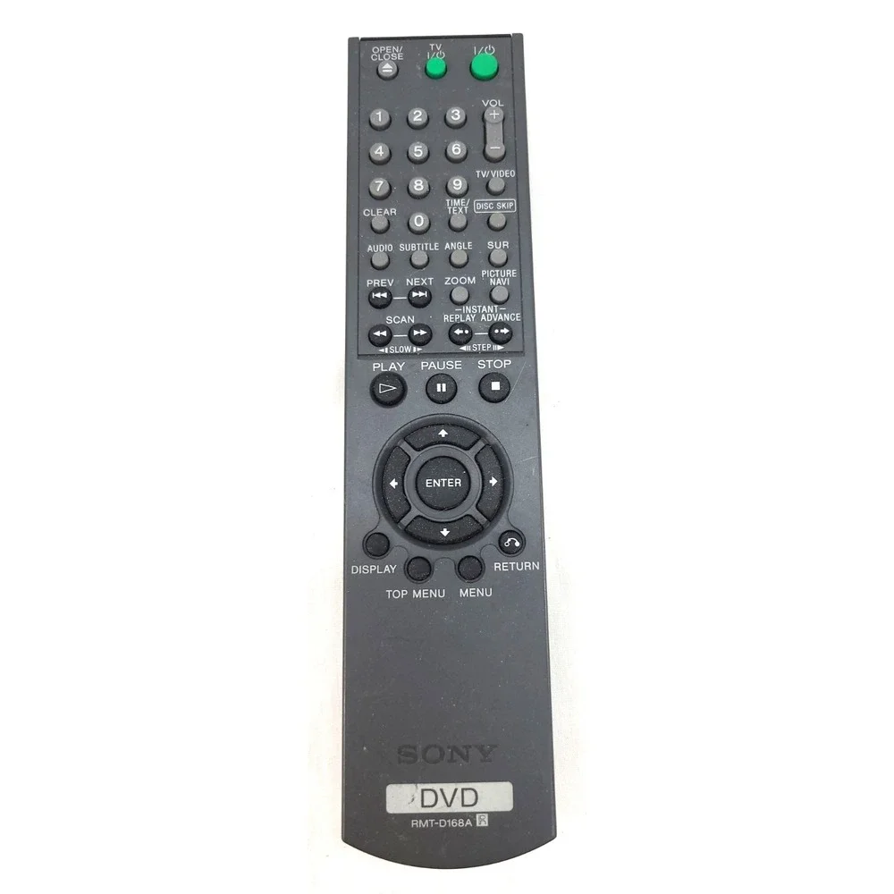Sony RMT-D168A DVD Player Remote Control